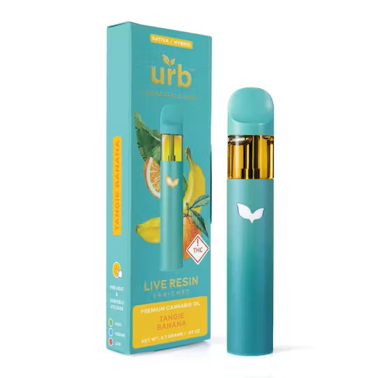 Photograph of product: Urb - 2.7g AIO - Tangie Banana