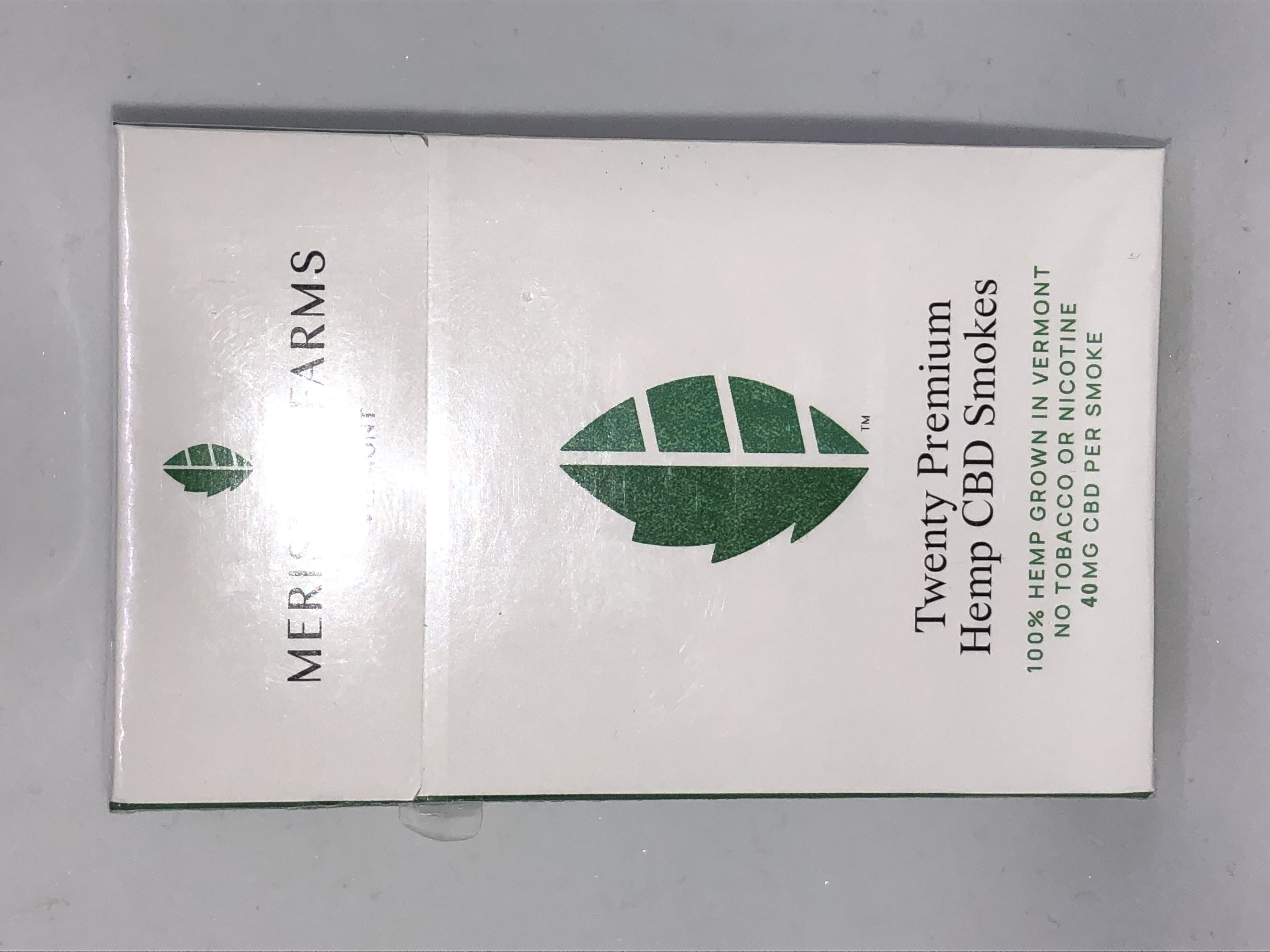 Photograph of product: CBD Hemp Smokes 20ct (40mg CBD ea)