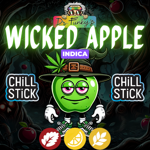 Photograph of product: Dr. Funky's | Chill Stick | Wicked Apple