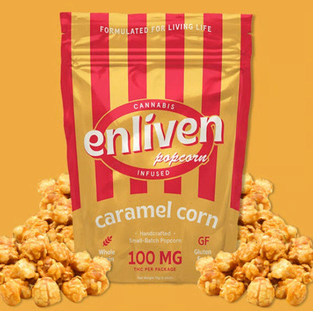 Photograph of product: Caramel Corn 100mg