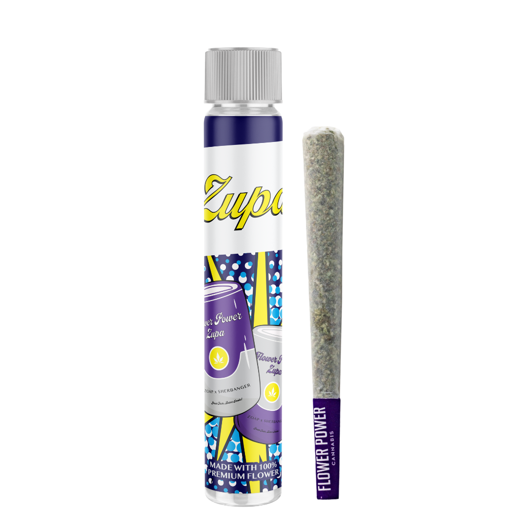 Photograph of product: Flower Power | Zupa Pre-Roll | 1g