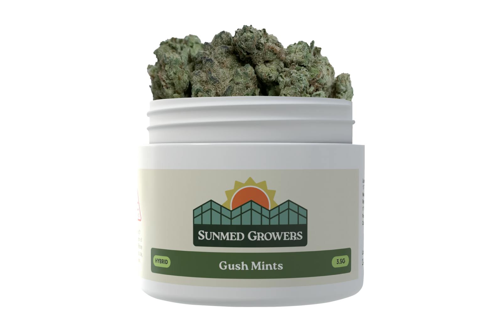 Photograph of product: SunMed Gush Mints - - Pre-Packed - 3.5g