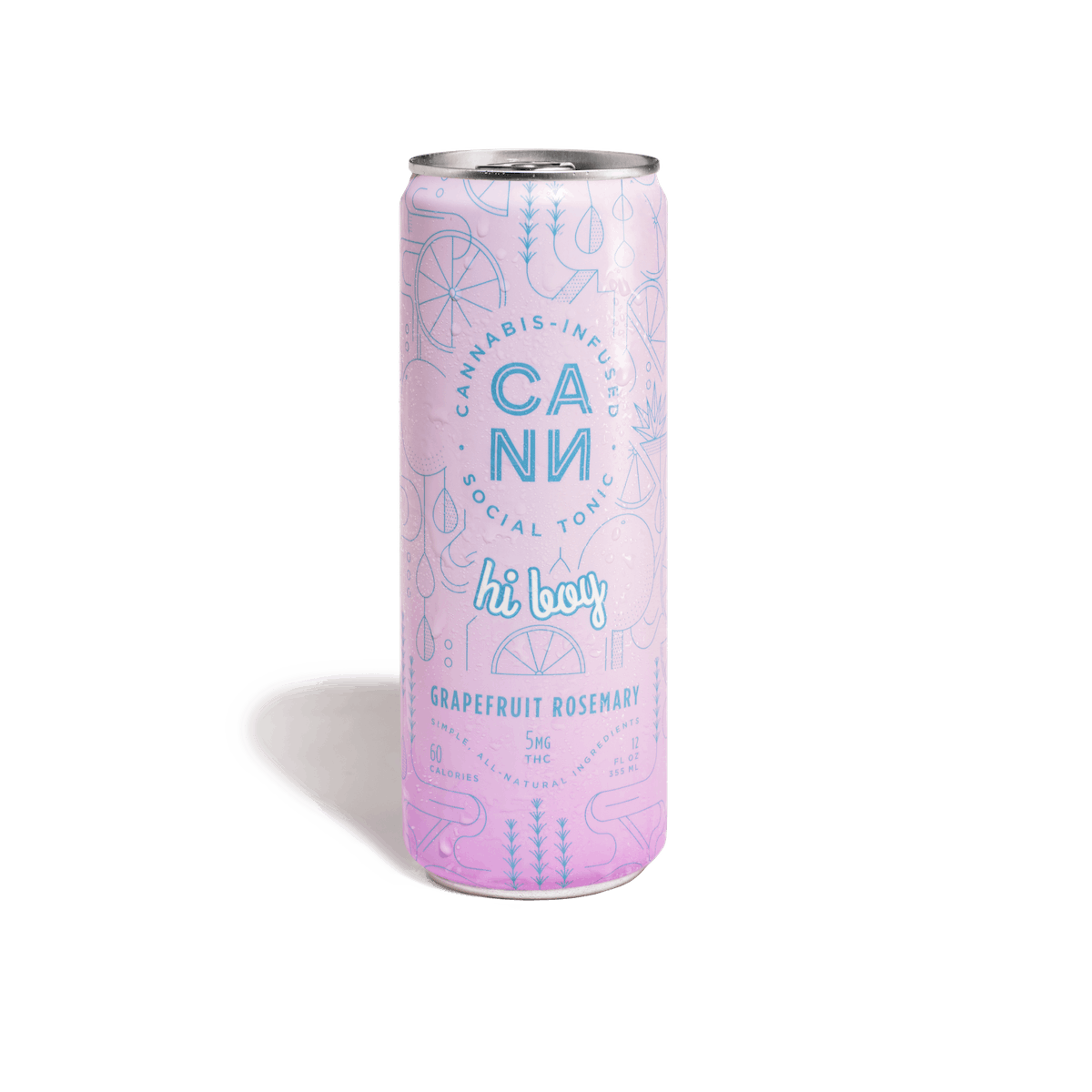 Photograph of product: Grapefruit Rosemary 4pk CANN