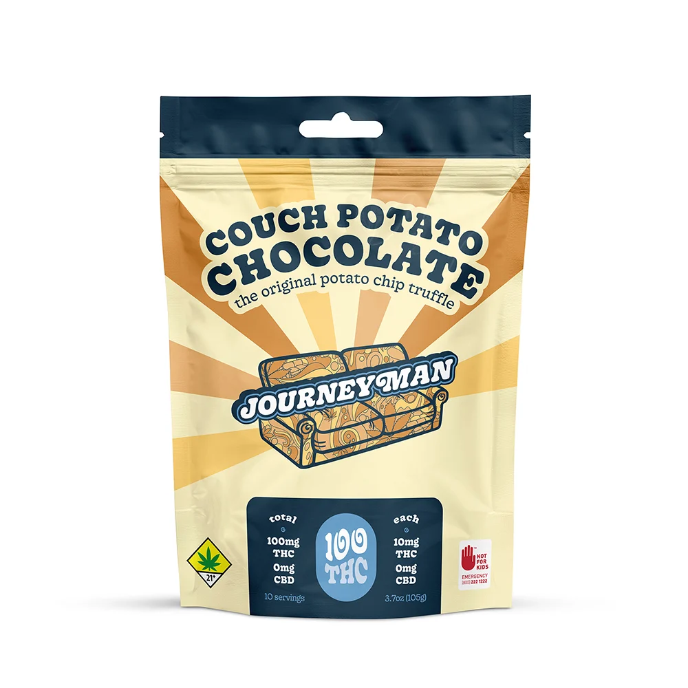 Photograph of product: BS 10pk Journeyman Couch Potato Chocolate