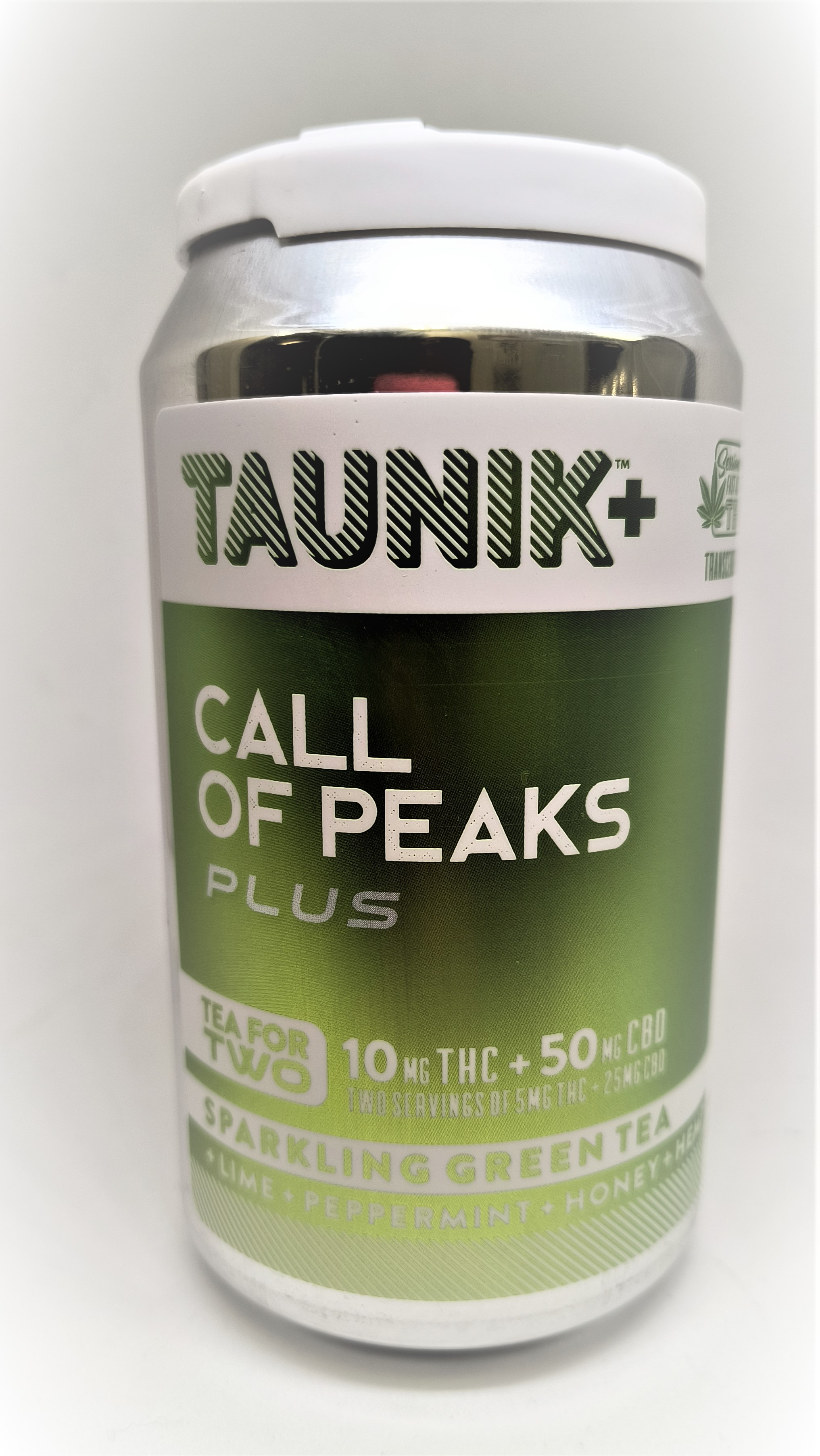 Photograph of product: Call of Peaks Plus 10mg TH-oui 50mg CBD Tea For Two