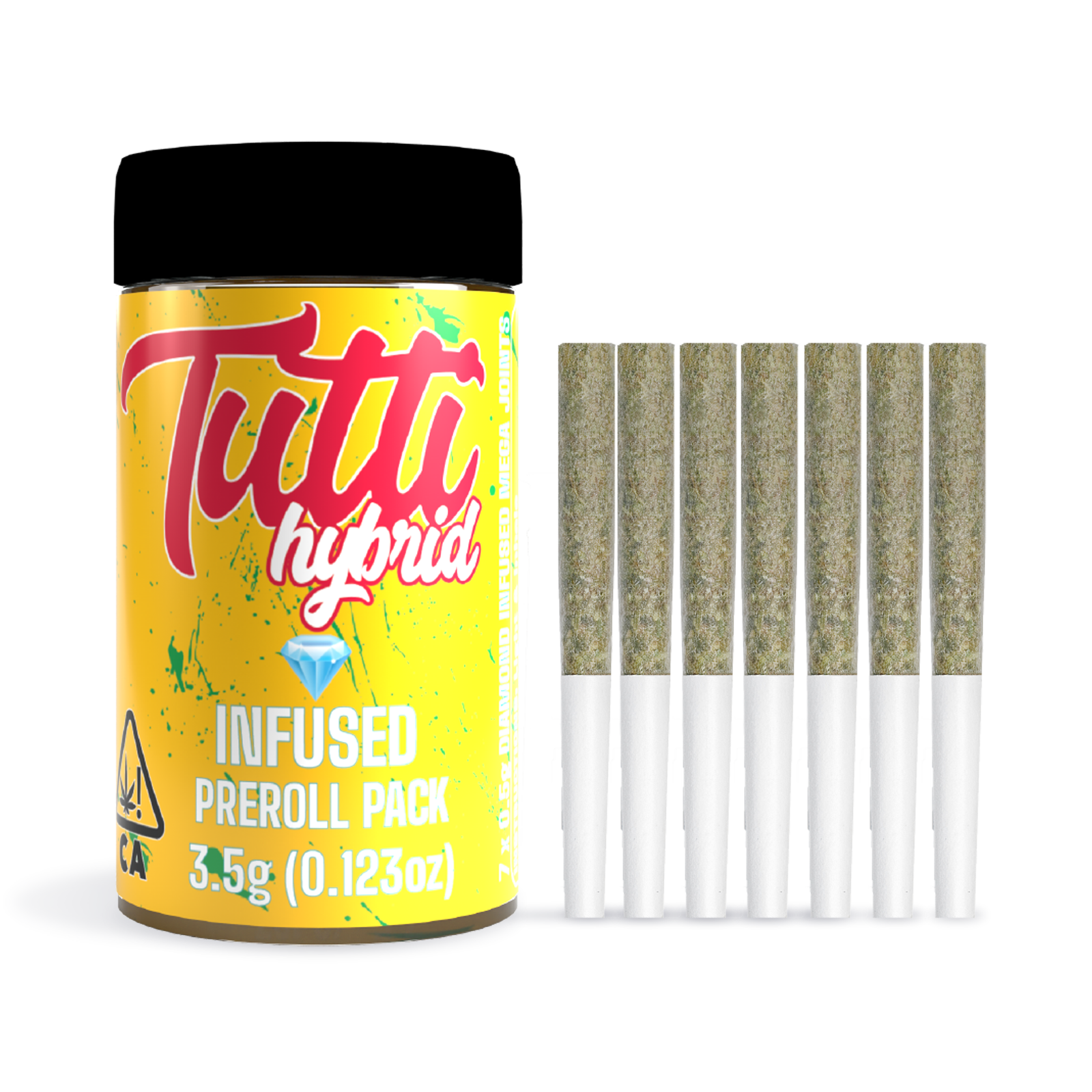 Photograph of product: Bacio Infused Pre-Roll 7-pack | 3.5g