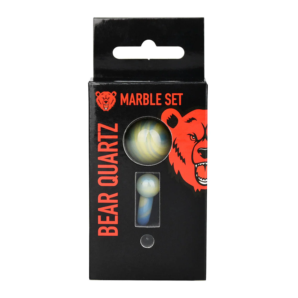 Photograph of product: $23 Bear Quartz Marble Set