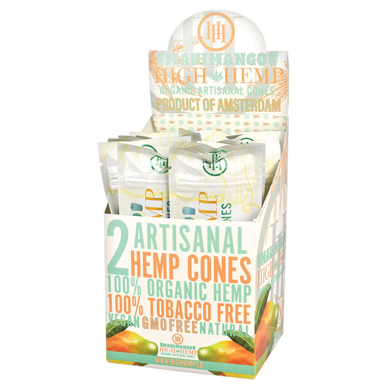 Photograph of product: High Hemp | Mango Cones | Para