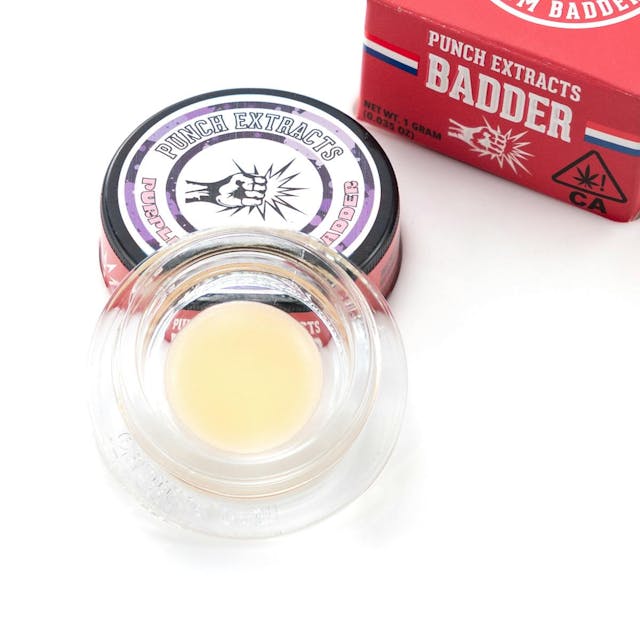 Photograph of product: Purple Gushers | 1g BHO Badder