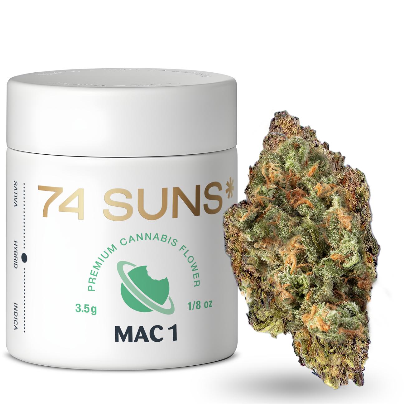 Photograph of Product: 74 SUNS | 3.5g | MAC 1 | Hybrid