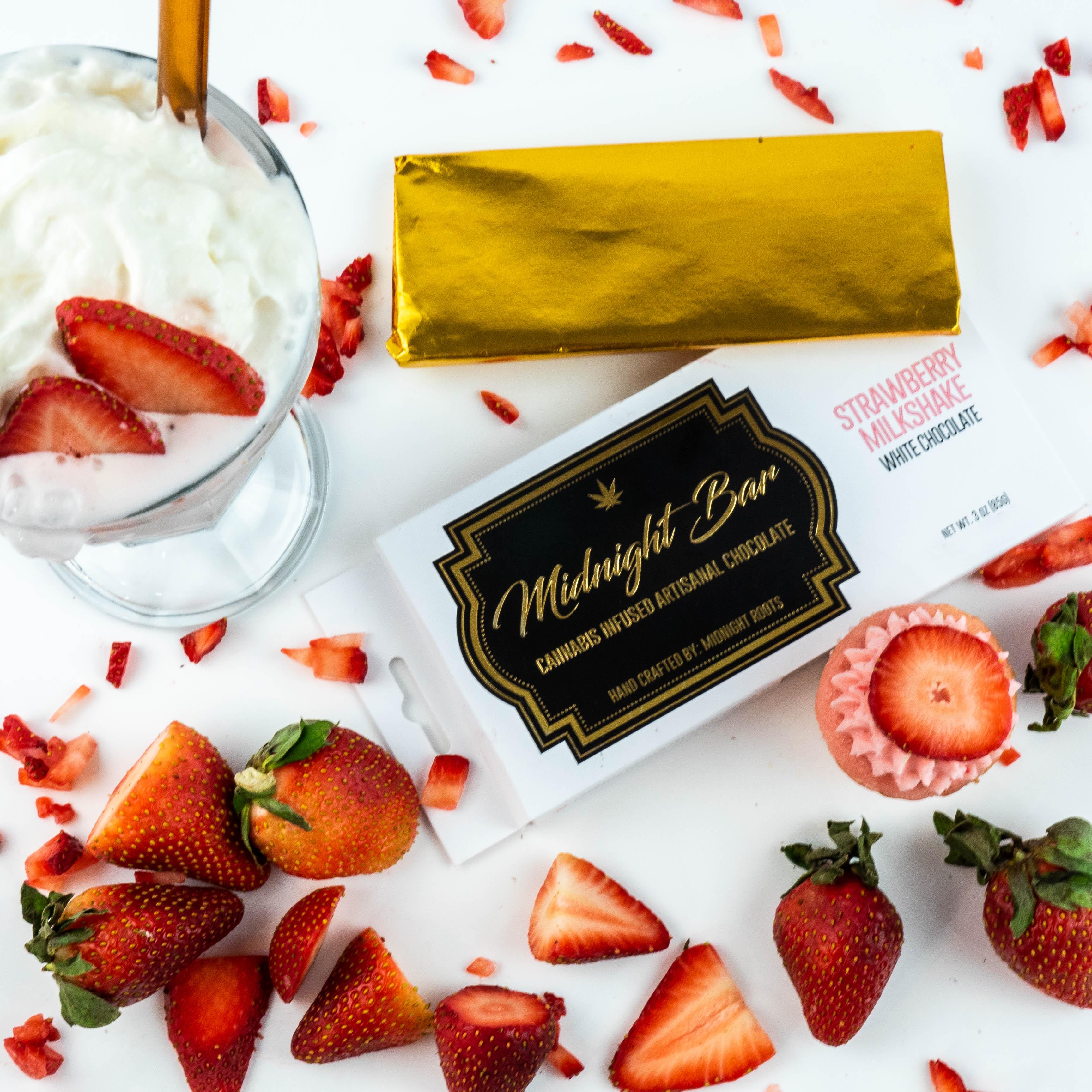 Photograph of Product: Strawberry Milkshake Chocolate Bar