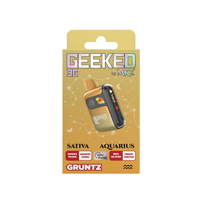 Photograph of product: Geeked Gruntz Disposable Vape, Oui'd, 3g
