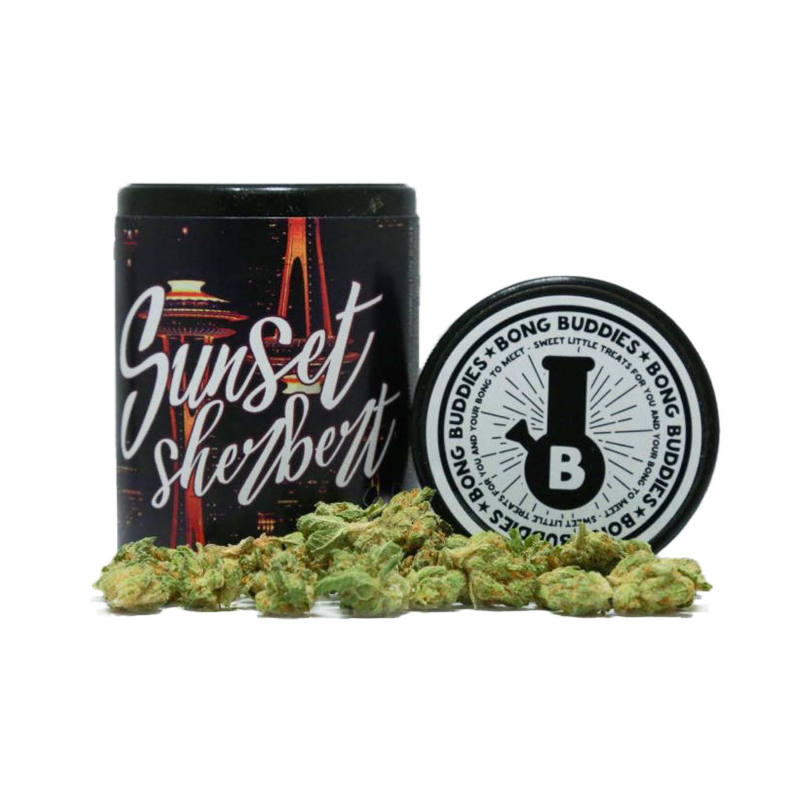 Photograph of product: Sunset Sherbert 2g Bong Buddies