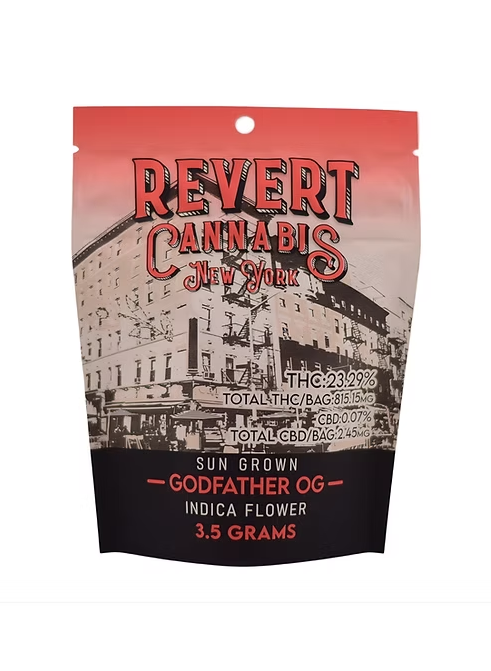Photograph of product: Revert Oui'd | Godfather OG Flower - 3.5g