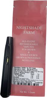 Photograph of product: Nightshade | Rainbow Zelato | Hybrid Disposable Vape