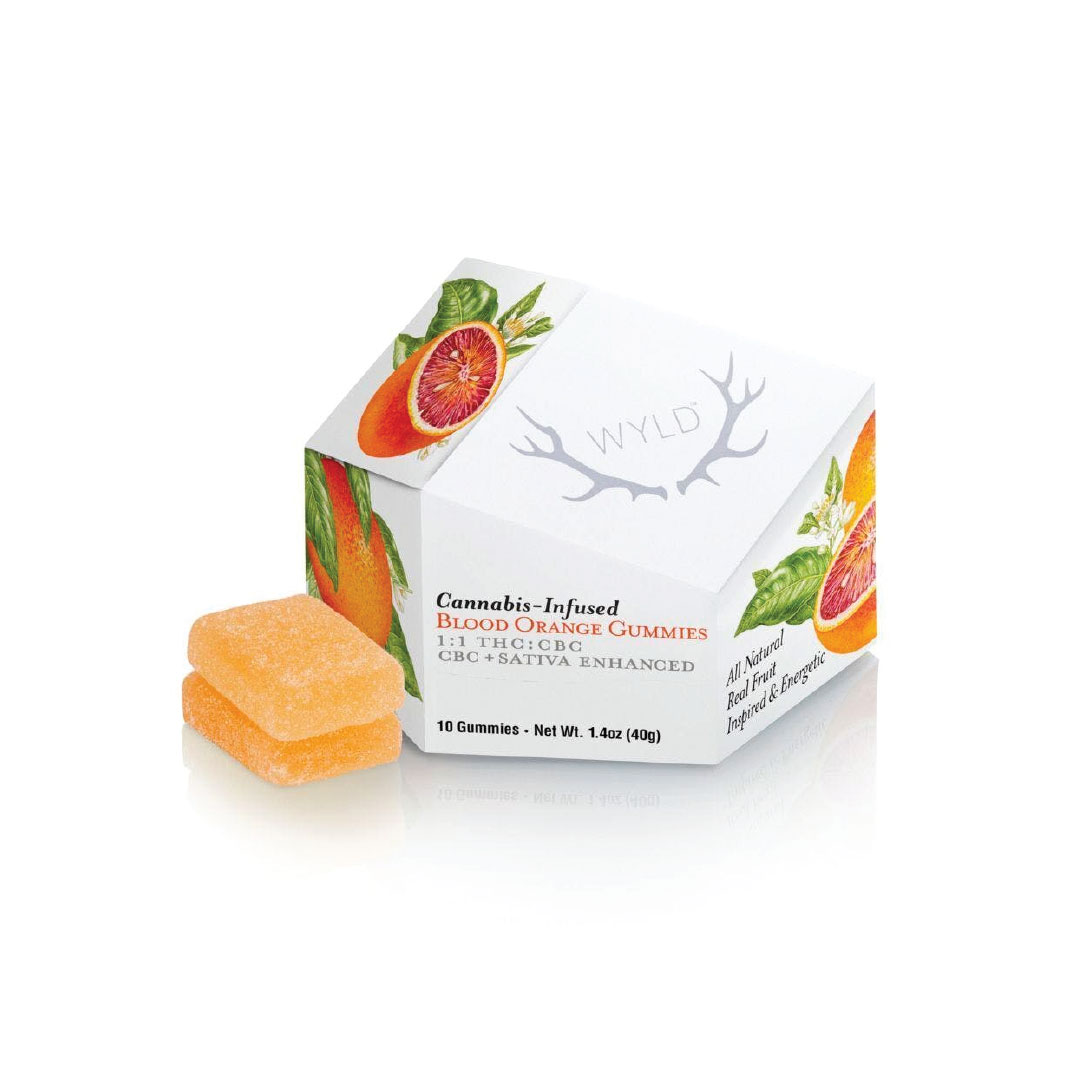 Photograph of product: Wyld | Gummies | Kiwi 1:1 (100mg TH-oui:100mg TH-ouiv)