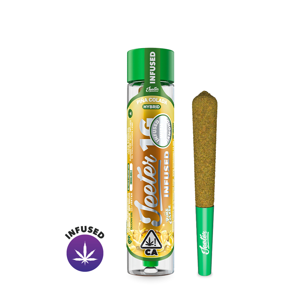 Photograph of instaPanelPhoto: Pina Colada Jeeter Infused Pre-Roll | 1g