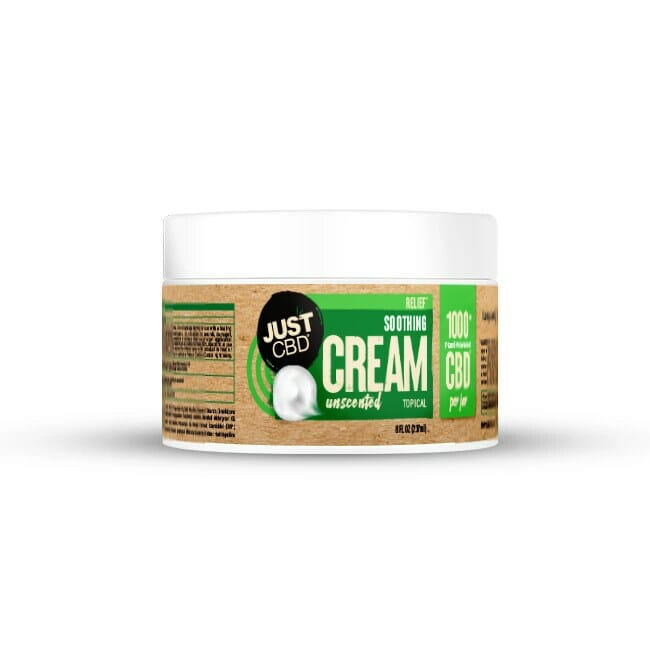 Photograph of product: Just CBD | Soothing Cream | Unscented | 1000mg
