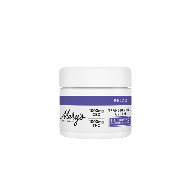 Photograph of product: 1: 1 Relax Lavender Cream 2oz *SPECIAL PRICING* - 1:1 Relax Lavender Cream 2oz