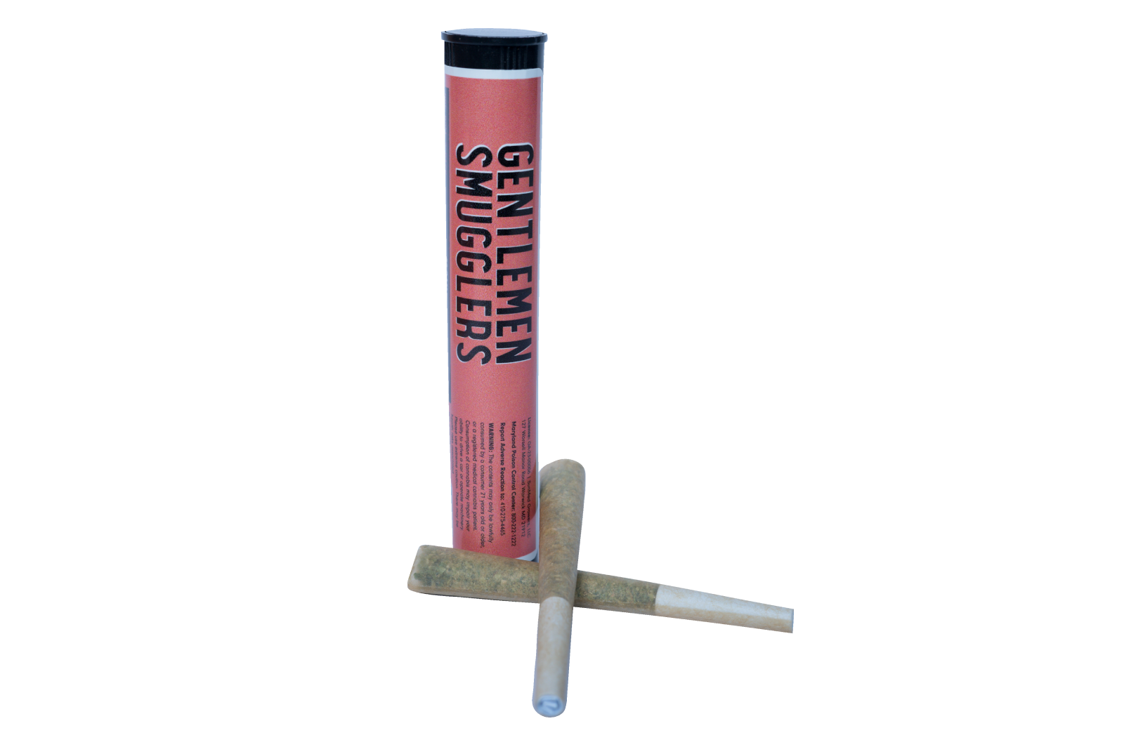 Photograph of product: Gentlemen Smugglers | Pre Rolls | Maui | 2 x .5g
