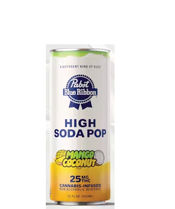 Photograph of Product: MANGO COCONUT 25MG HIGH SODA