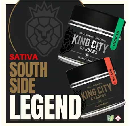 Photograph of product: King City Gardens | South Side Legend | 2.83g Smalls