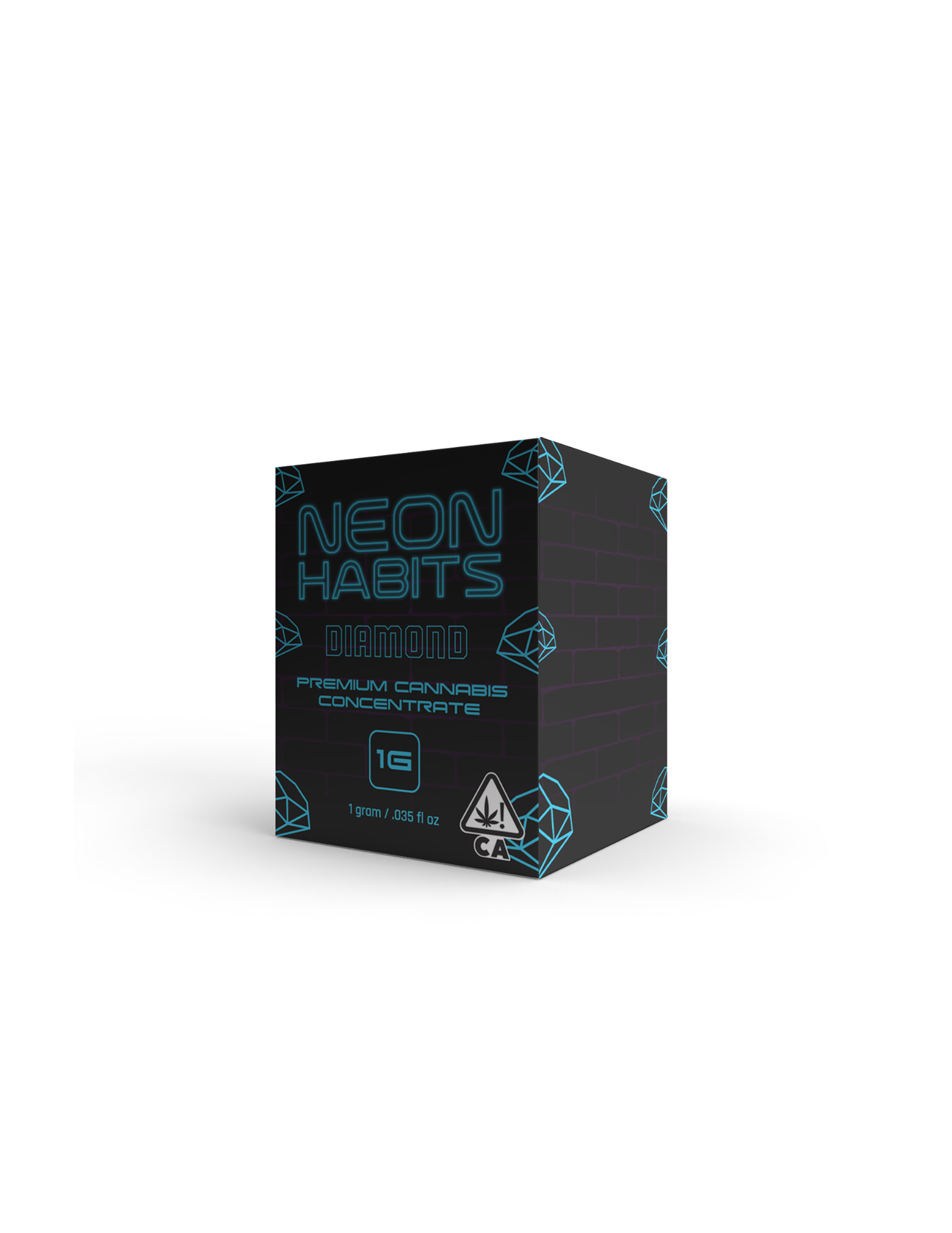 Photograph of Product: Neon Habits: Diamonds concentrate Hybrid (Watermelon Wave)