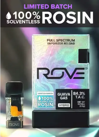 Photograph of product: Guava Gas Solventless Rosin | Rove