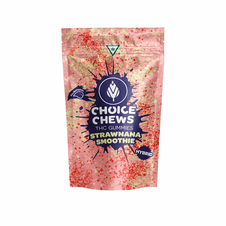 Photograph of product: Strawnanna Smoothie (H) 20Pc Gummies 100MG