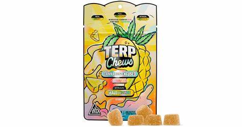 Photograph of product: ABX MAUI WOWIE TERP CHEWS 100MG