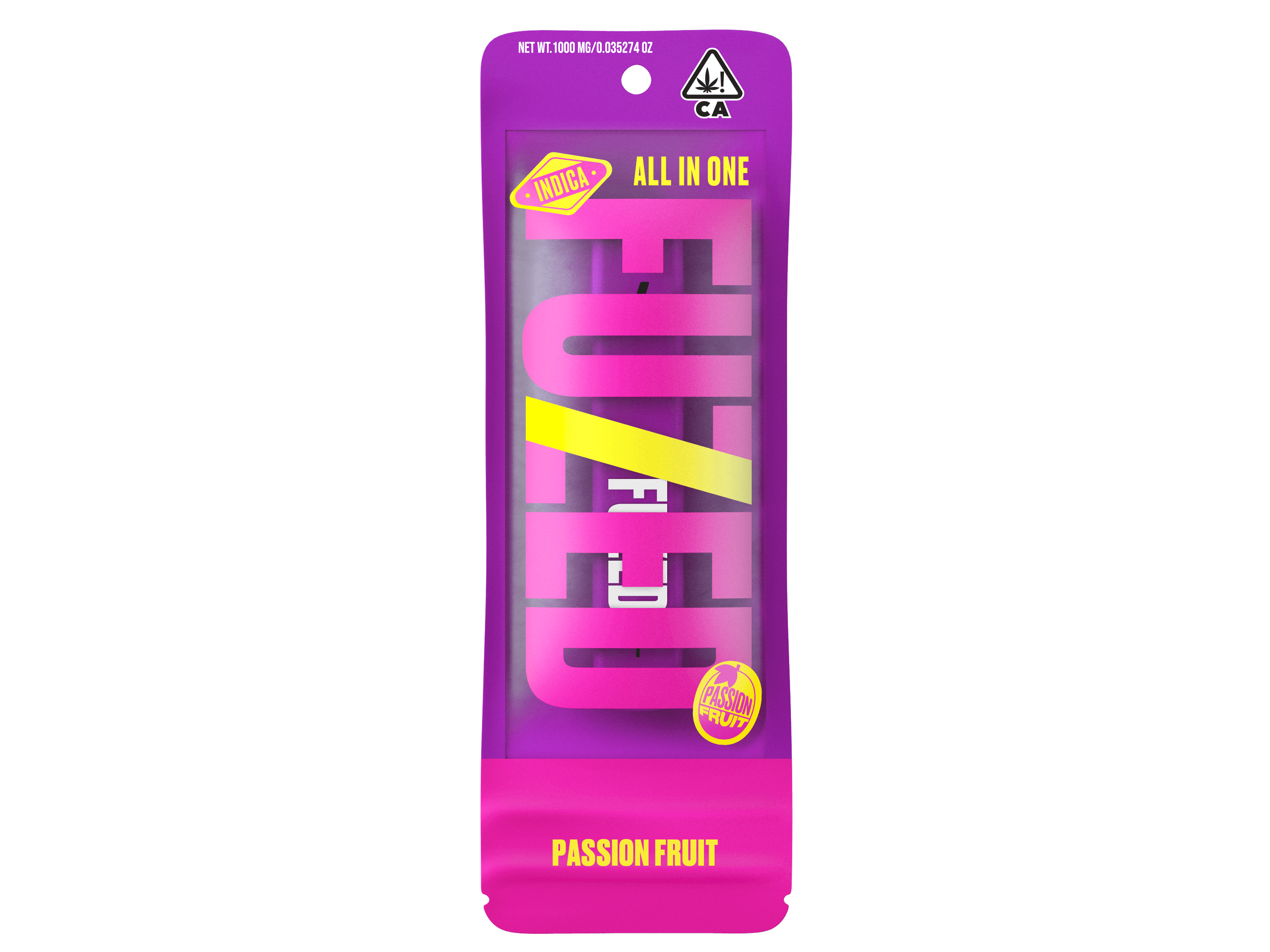Photograph of product: 1G VAPE - PASSION FRUIT - Oui'd