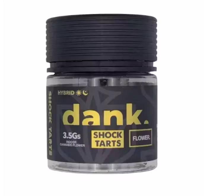 Photograph of product: Dank. - Indoor Flower - Shock Tarts - Flower - 3.5g