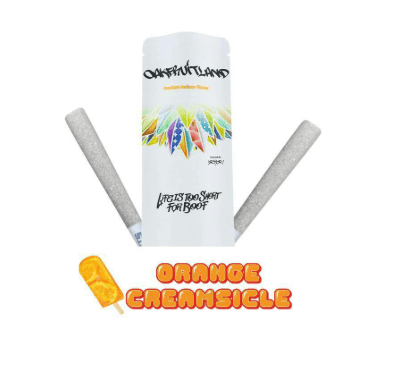 Photograph of product: Oakfruitland - Orange Creamsicle 2g 2pk Prerolls - 