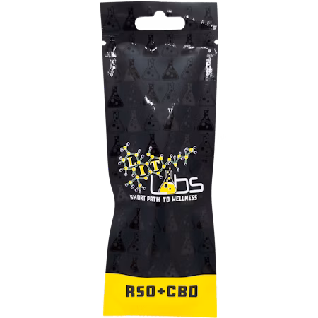 Photograph of product: Lit Labs RSO + CBD Dart