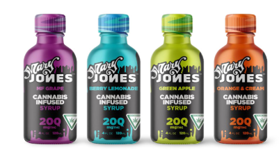 Photograph of product: Mary Jones Soda | Green Apple | Syrup | 200mg