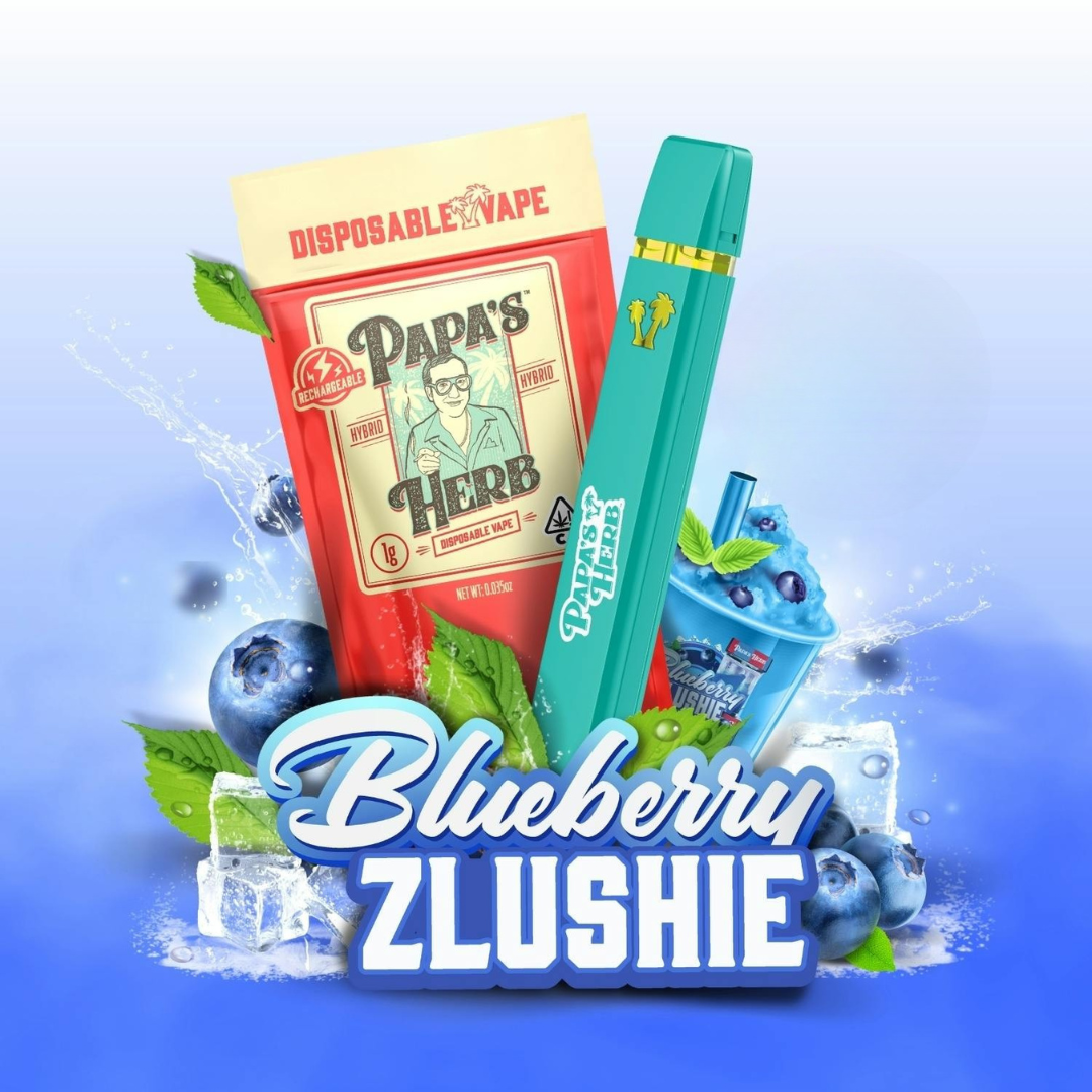 Photograph of product: Papa's Herb | Blueberry Zlushie
