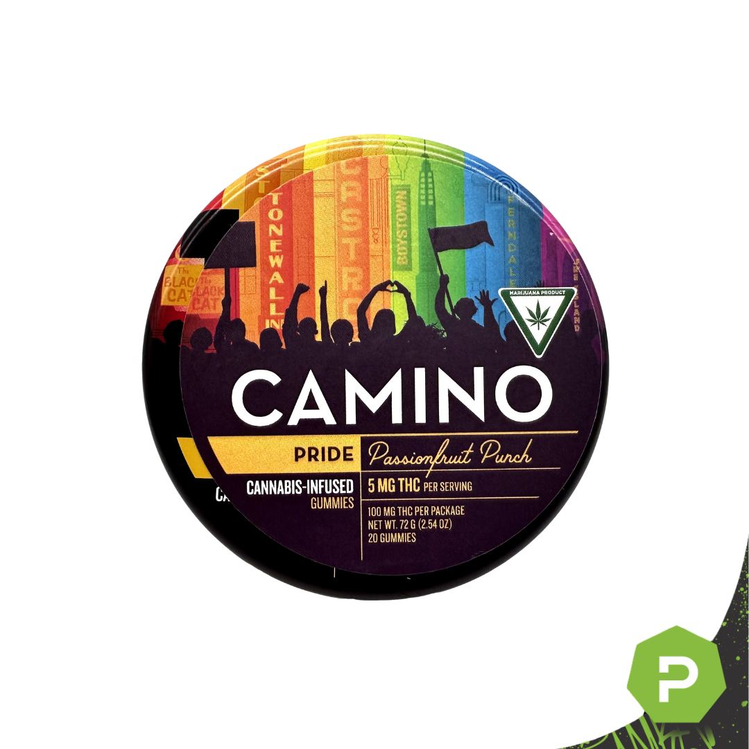Photograph of Product: Camino | 200mg Gummies | Passionfruit Punch