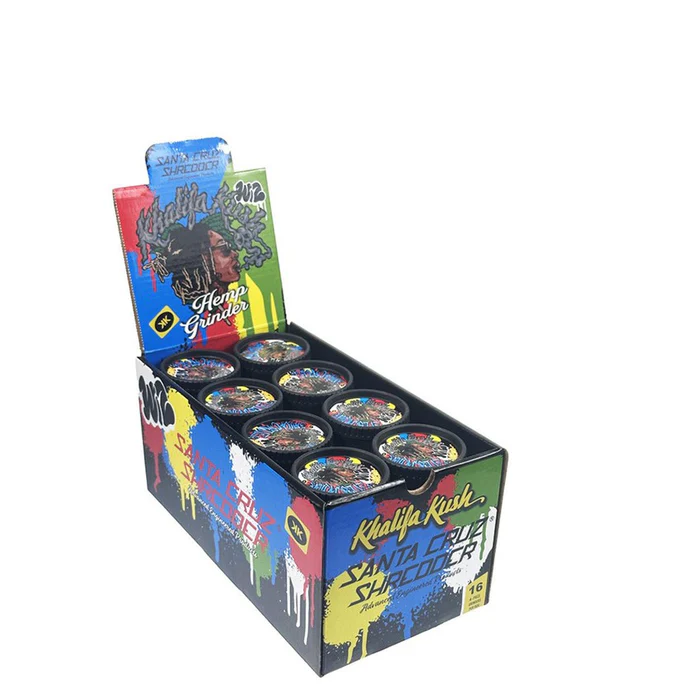 Photograph of product: Santa Cruz Shredder x Wiz Khalifa  |  2 Piece Hemp Grinder