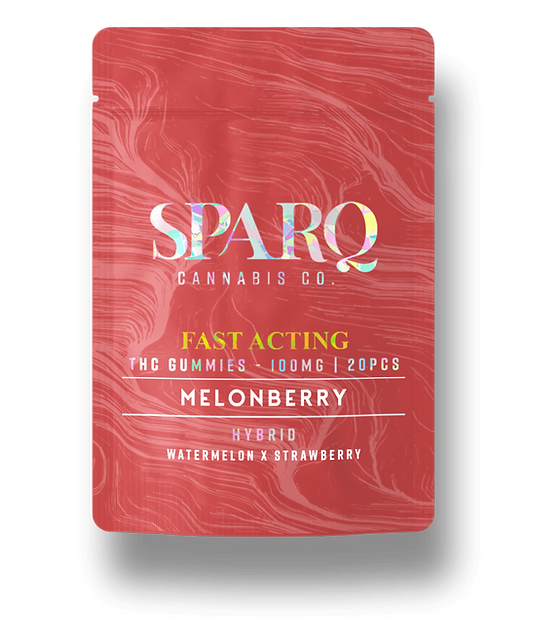 Photograph of product: Sparq Melonberry 5mg Gummies