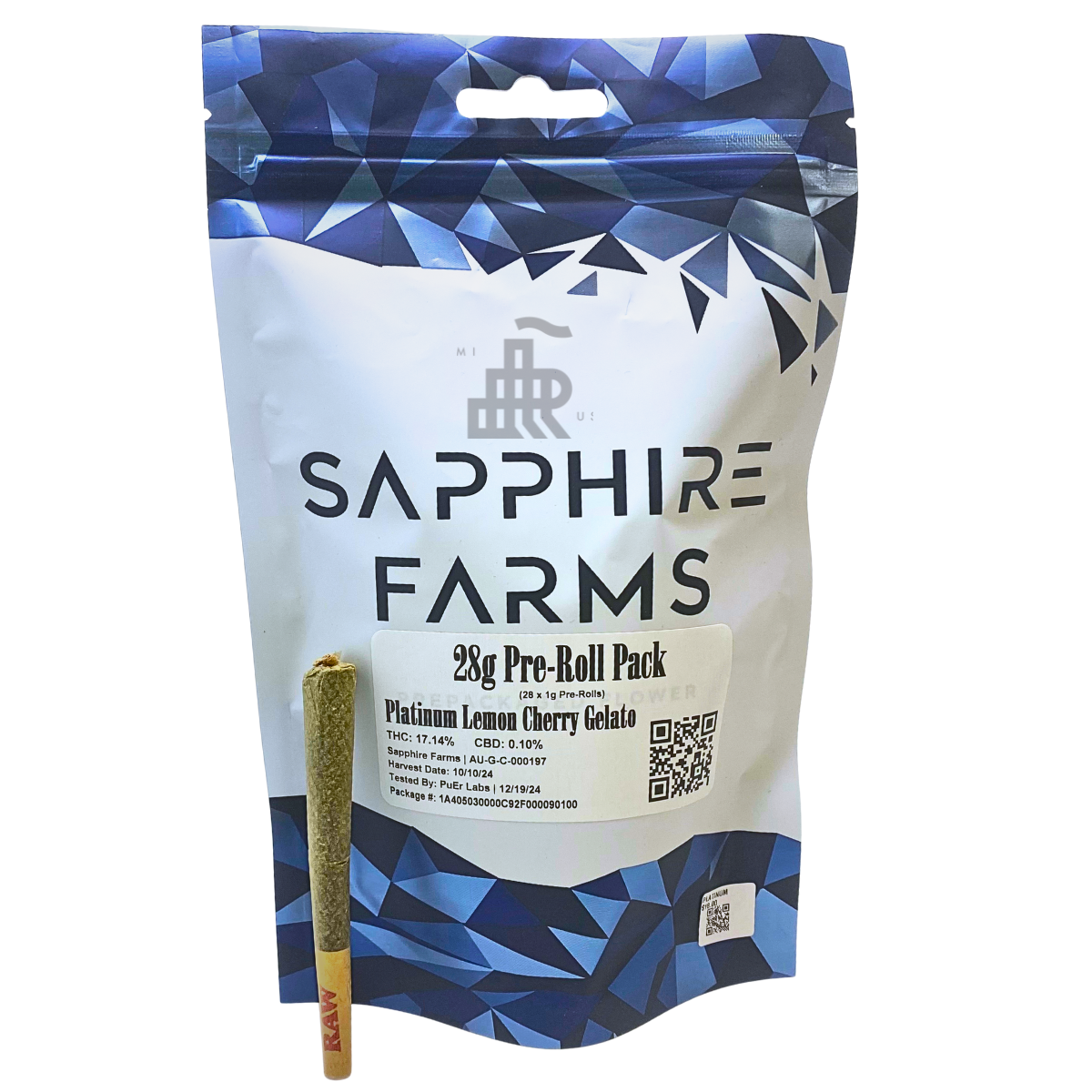 Photograph of product: Platinum Lemon Cherry Gelato | 28pk