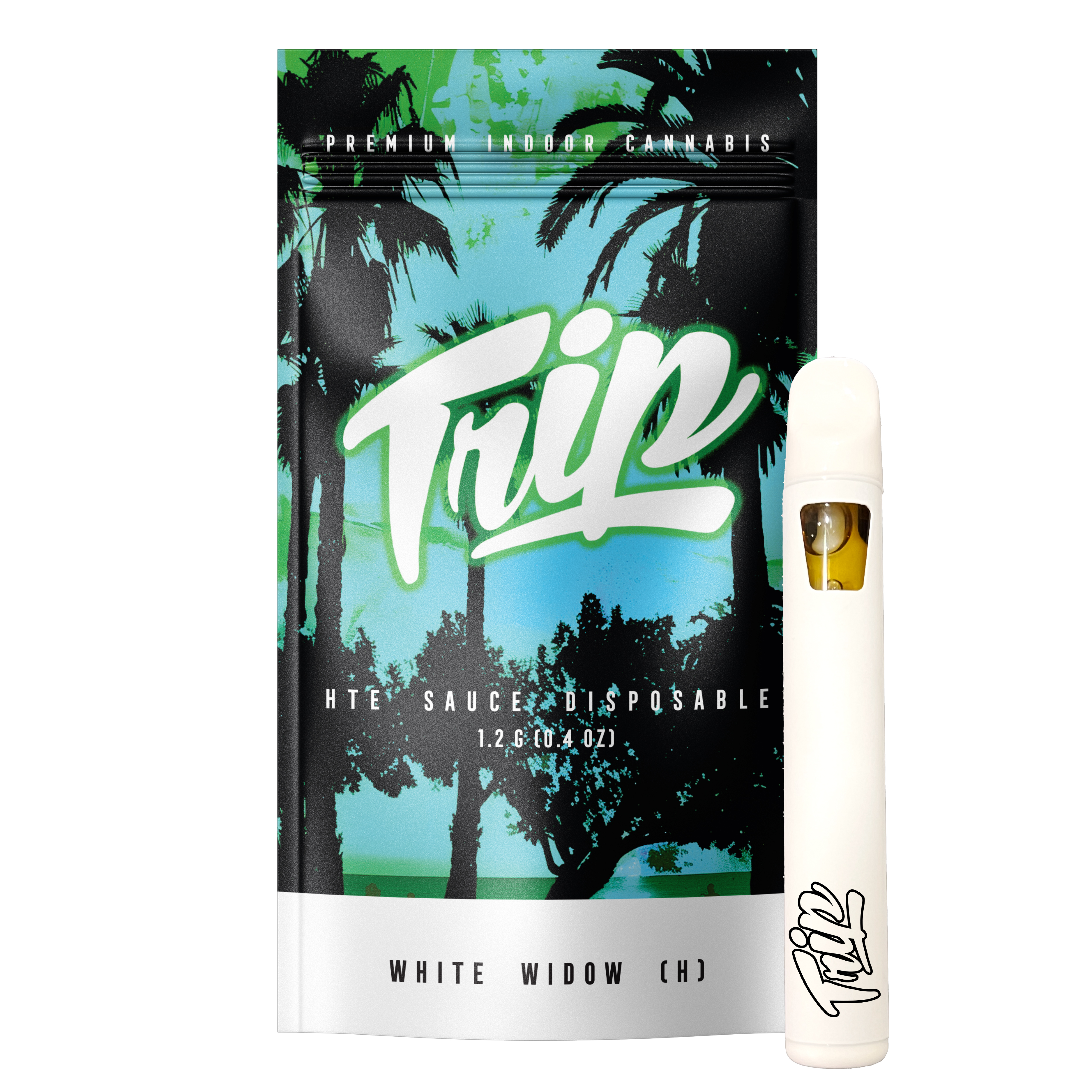 Photograph of product: White Widow | Sauce Disposable | 1.2g