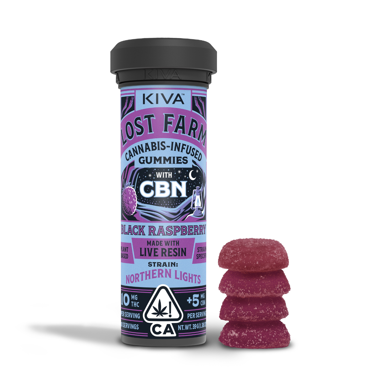 Photograph of product: BLACK RASPBERRY [NORTHERN LIGHTS LIVE RESIN] 2:1 - THC/CBN