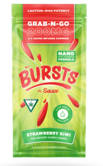 Photograph of Product: Strawberry Kiwi | Live Resin Gummies 200mg   2x100mg (Special)