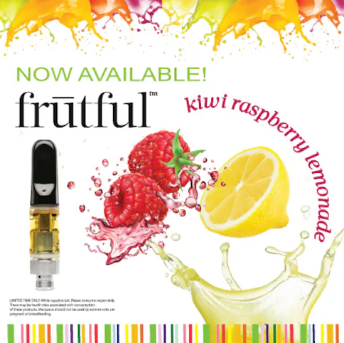 Photograph of product: Kiwi Raspberry Lemonade - Cartridge 1g