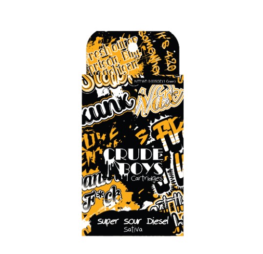 Photograph of product: Super Sour Diesel (S) 1g Distillate Cartridge