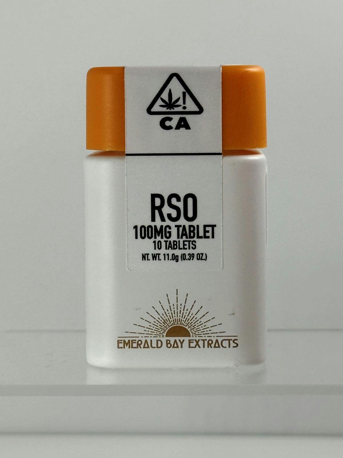 Photograph of product: Emerald Bay Extracts 100mg Strawberry Cough 10pk