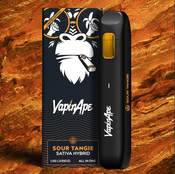 Photograph of product: Sour Tangie | Disposable | Vapin Ape