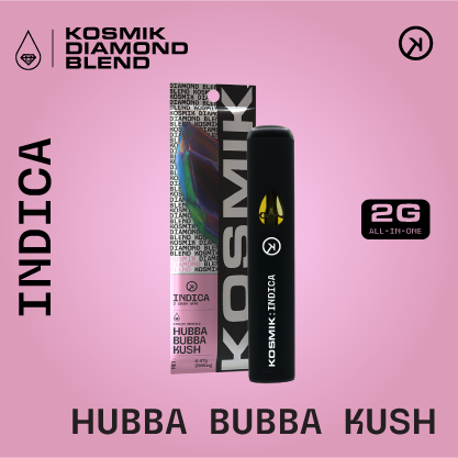 Photograph of product: Kosmik | Hubba B Kush Liquid Diamond Blend Disposable | 2.0g