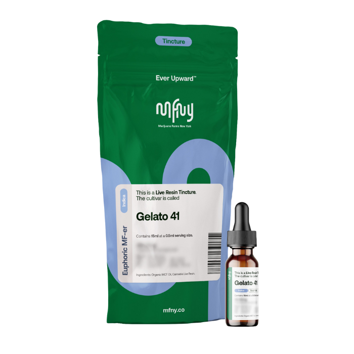 Photograph of product: MFNY | Gelato 41 | Tincture | 15ml