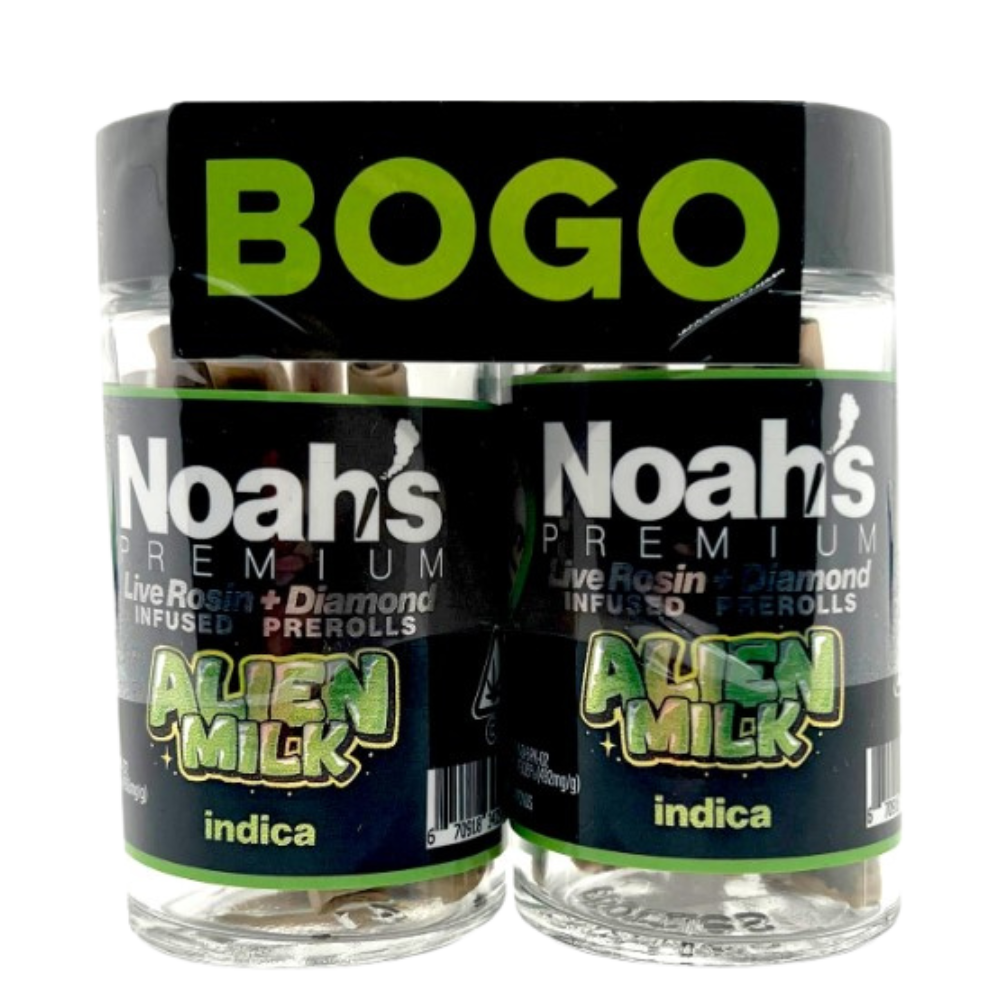 Photograph of product: BOGO Alien Milk Rosin Infused - Preroll-5g